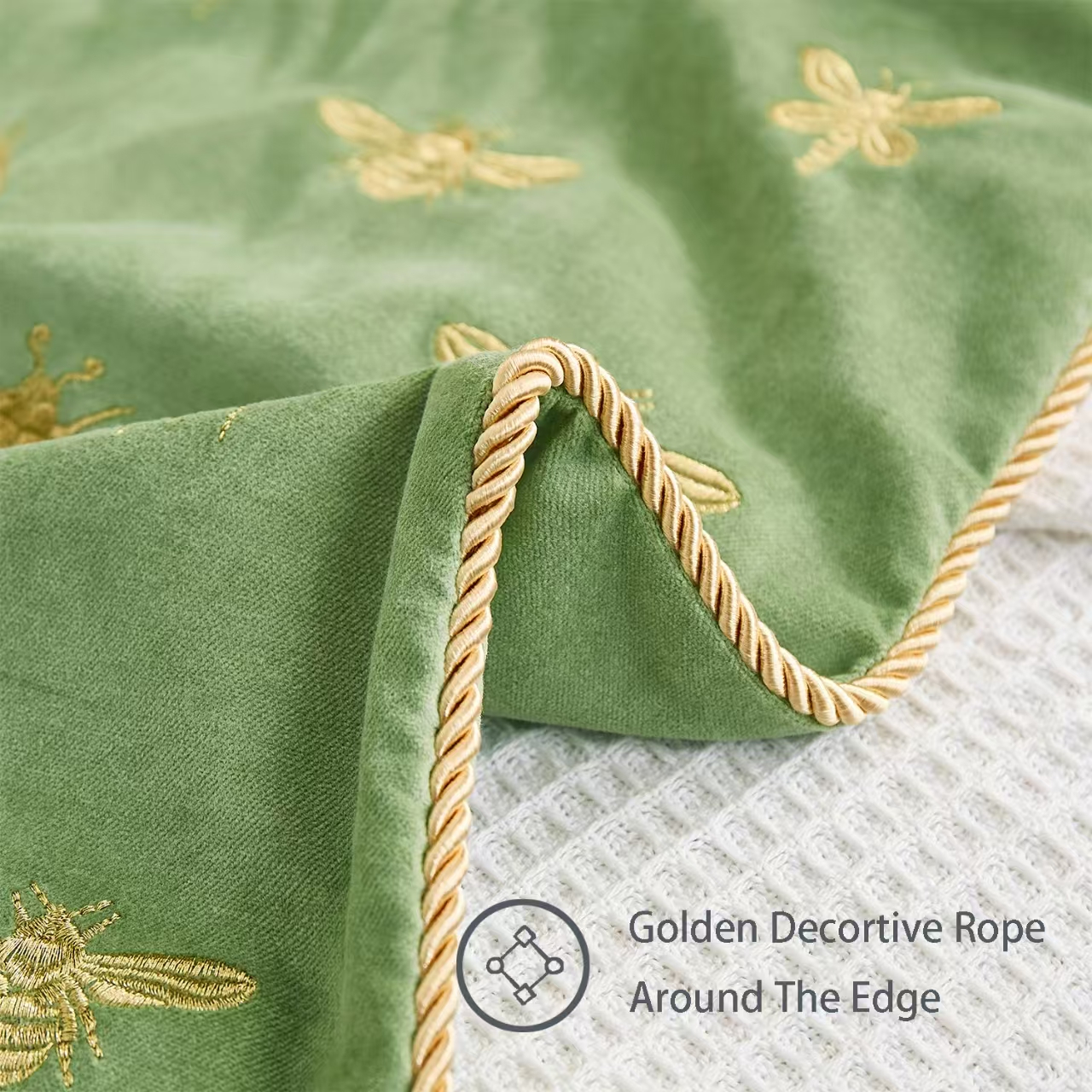 2 Pcs Exquisite Embroidery Throw Pillow Covers for Home Decor No Insert - Image 3